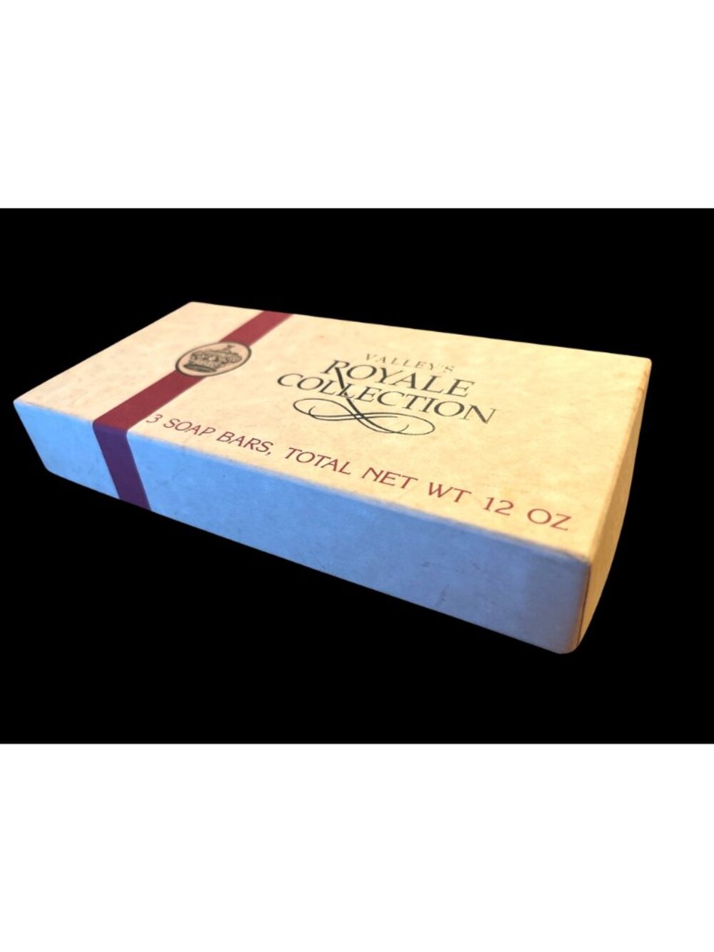 Vtg Valleys Royale Collection 3 Soap Bars Gift Set 12 Oz Made In USA - Picture 3 of 6